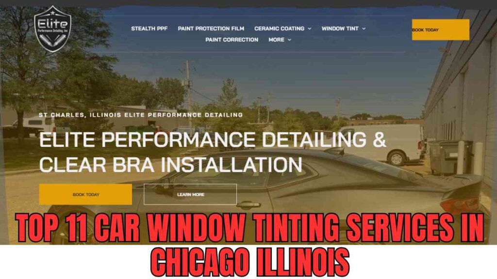 car window tinting services in Chicago Illinois