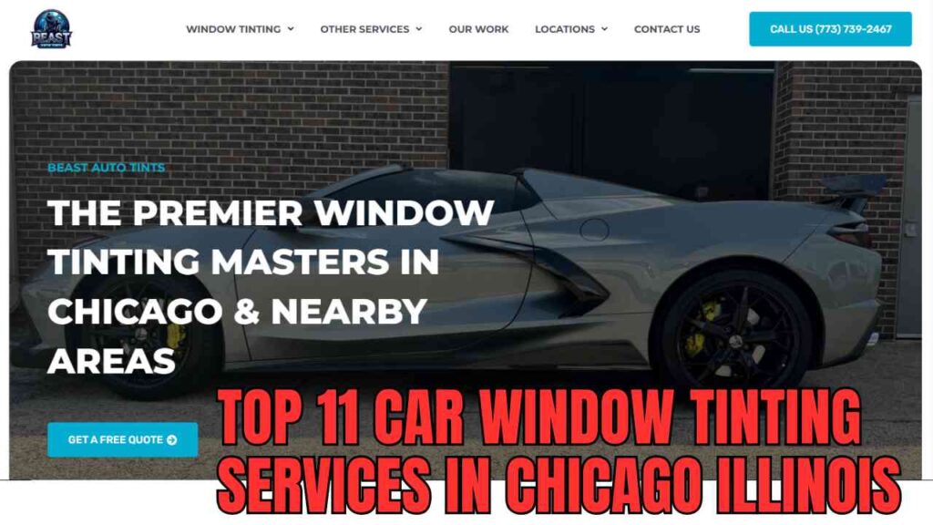 car window tinting services in Chicago Illinois