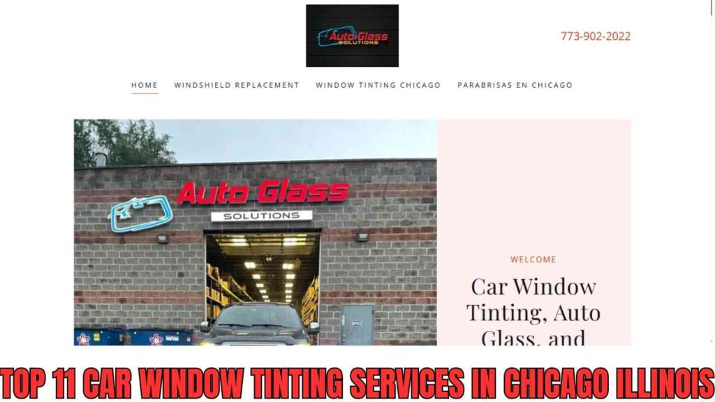 car window tinting services in Chicago Illinois