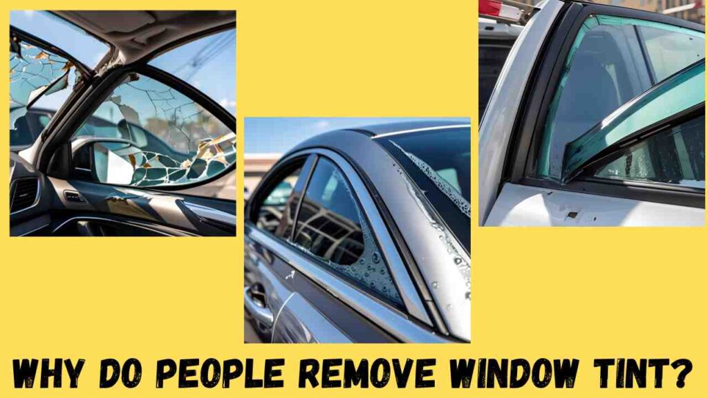 How to Remove Tint from Car Windows